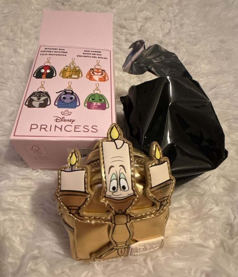 Loungefly Disney Princess Sidekicks Cosplay Mystery Mini Backpack Keychain Charm